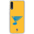 NHL St. Louis Blues Solid Background Galaxy A50 Clear Case